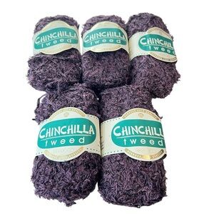 Berroco Chinchilla 100% Rayon Yard 5 Skeins Color 8551 Lot 86